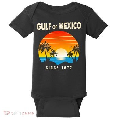 Gulf Of Mexico Since 1672 Baby Bodysuit