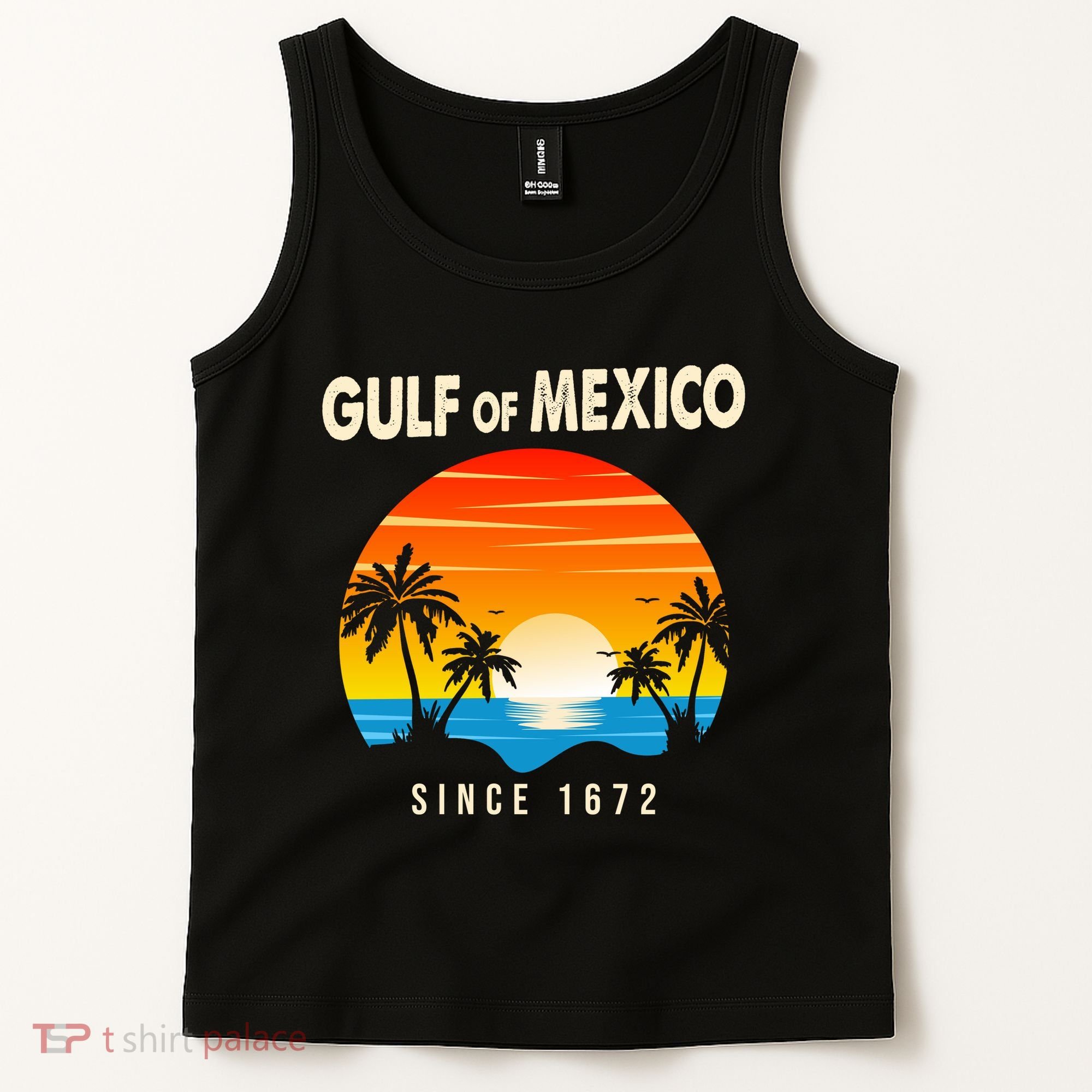 Gulf Of Mexico Since 1672 Tank Top
