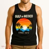 Gulf Of Mexico Since 1672 Tank Top thumb 3