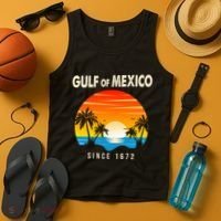 Gulf Of Mexico Since 1672 Tank Top thumb 4
