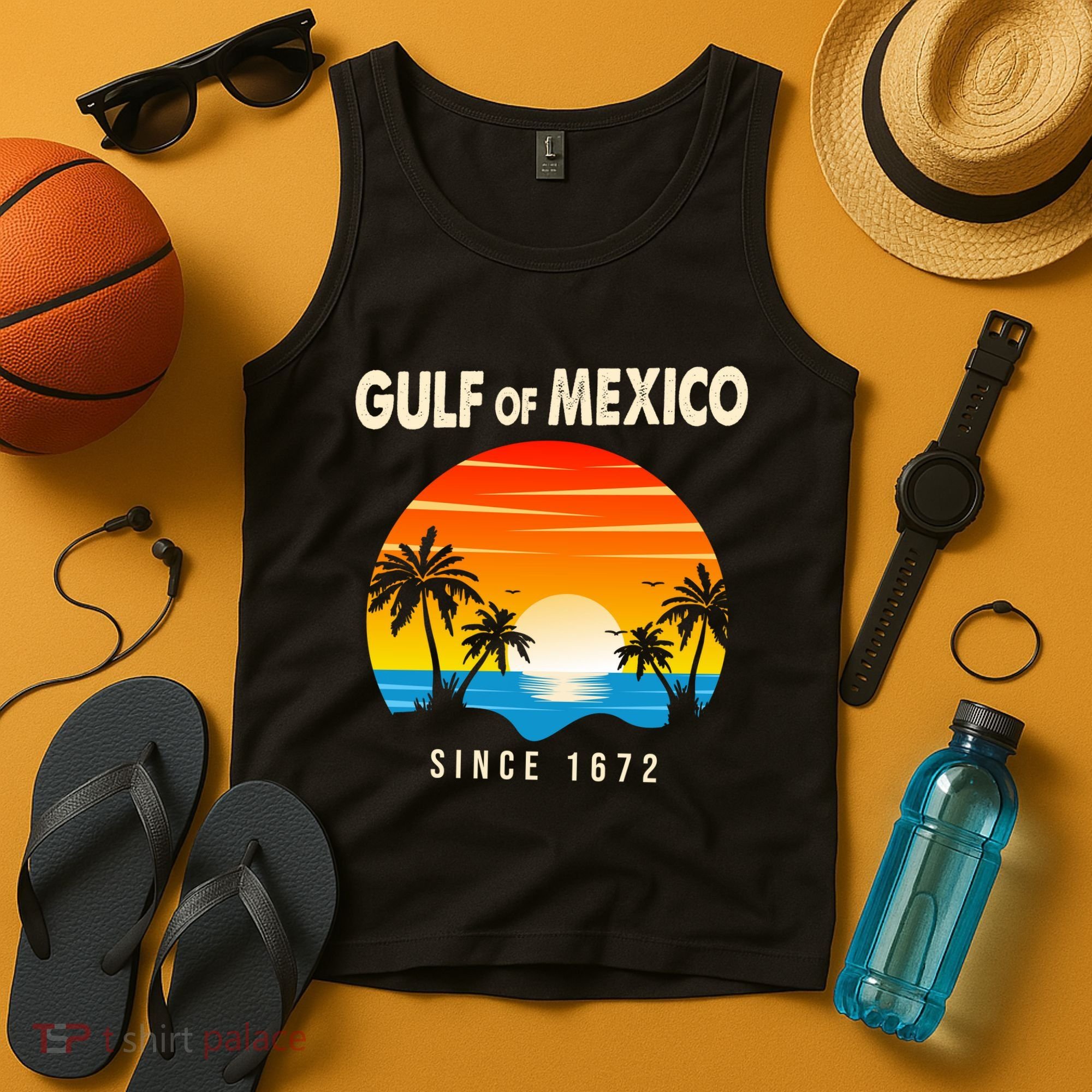 Gulf Of Mexico Since 1672 Tank Top