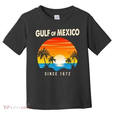 Gulf Of Mexico Since 1672 Toddler T-Shirt