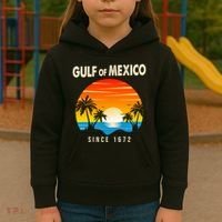 Gulf Of Mexico Since 1672 Kids Hoodie thumb 3
