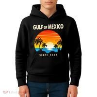 Gulf Of Mexico Since 1672 Kids Hoodie thumb 4