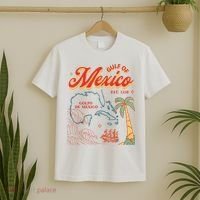 Gulf Of Mexico Est 1550 Retro Vintage Beach T-Shirt thumb 2