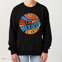 Gulf Of Mexico Forever Sunset Beach Vacation America Women's Sweatshirt thumb 0