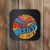 Gulf Of Mexico Forever Sunset Beach Vacation America Coaster thumb 0