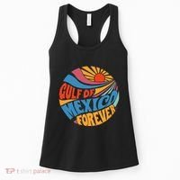 Gulf Of Mexico Forever Sunset Beach Vacation America Women's Tank Top thumb 0