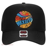 Gulf Of Mexico Forever Sunset Beach Vacation America Hat thumb 0