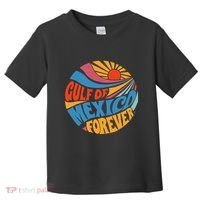 Gulf Of Mexico Forever Sunset Beach Vacation America Toddler T-Shirt thumb 0