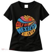 Gulf Of Mexico Forever Sunset Beach Vacation America Women's T-Shirt thumb 0