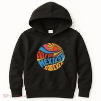 Gulf Of Mexico Forever Sunset Beach Vacation America Kids Hoodie thumb 0