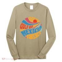 Gulf Of Mexico Forever Sunset Beach Vacation America Long Sleeve Shirt thumb 0