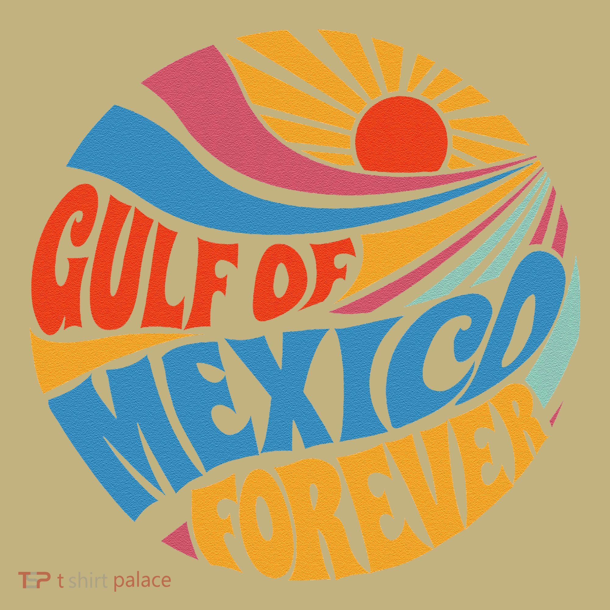 Gulf Of Mexico Forever Sunset Beach Vacation America Polo