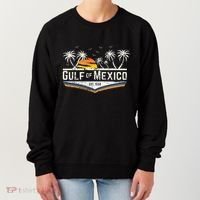 Gulf Of Mexico Since 1550 Florida Beach Gulf Coast Women's Sweatshirt thumb 0