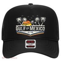 Gulf Of Mexico Since 1550 Florida Beach Gulf Coast Hat thumb 0
