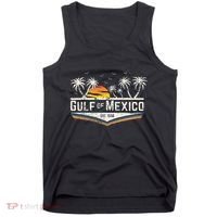Gulf Of Mexico Since 1550 Florida Beach Gulf Coast Tank Top thumb 0
