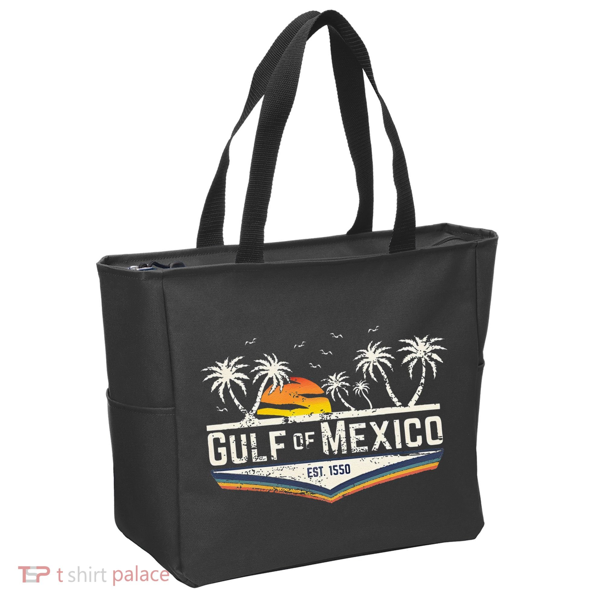 Gulf Of Mexico Since 1550 Florida Beach Gulf Coast Tote Bag