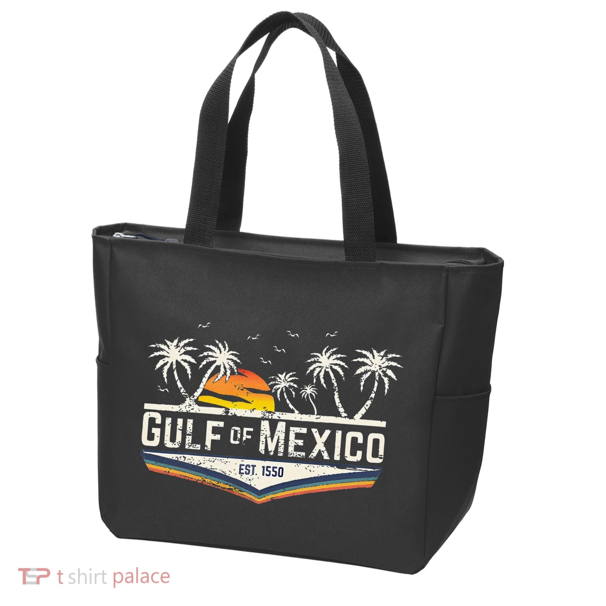 Gulf Of Mexico Since 1550 Florida Beach Gulf Coast Tote Bag