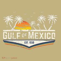 Gulf Of Mexico Since 1550 Florida Beach Gulf Coast T-Shirt thumb 7