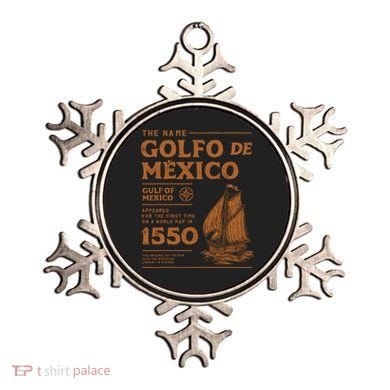 Gulf Of Mexico First Map Since 1550 Ornament