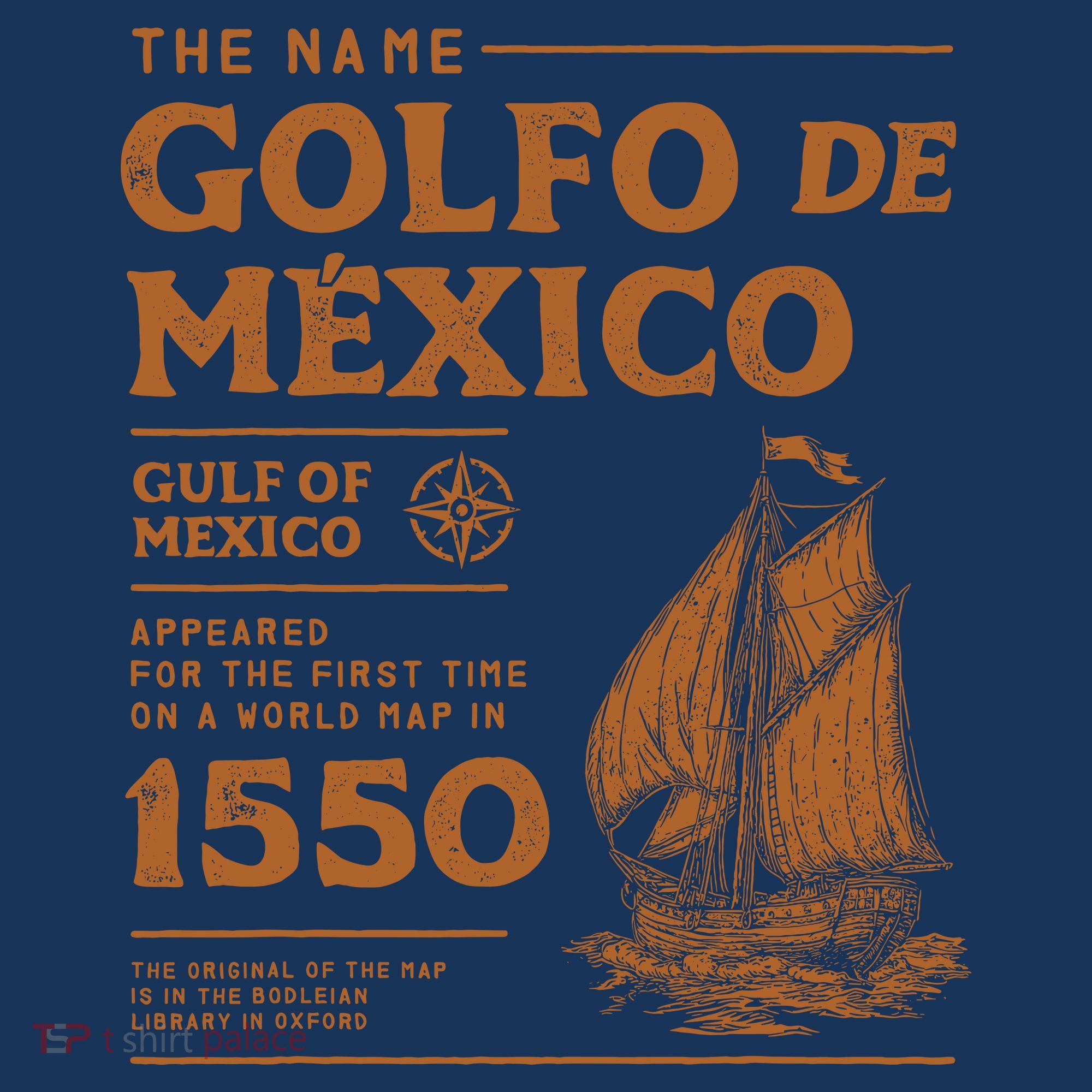 Gulf Of Mexico First Map Since 1550 Hoodie