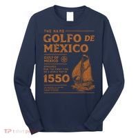Gulf Of Mexico First Map Since 1550 Long Sleeve Shirt thumb 0