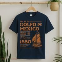 Gulf Of Mexico First Map Since 1550 T-Shirt thumb 2