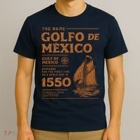 Gulf Of Mexico First Map Since 1550 T-Shirt thumb 3