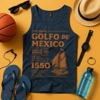 Gulf Of Mexico First Map Since 1550 Tank Top thumb 4