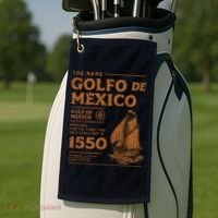 Gulf Of Mexico First Map Since 1550 Golf Towel thumb 2