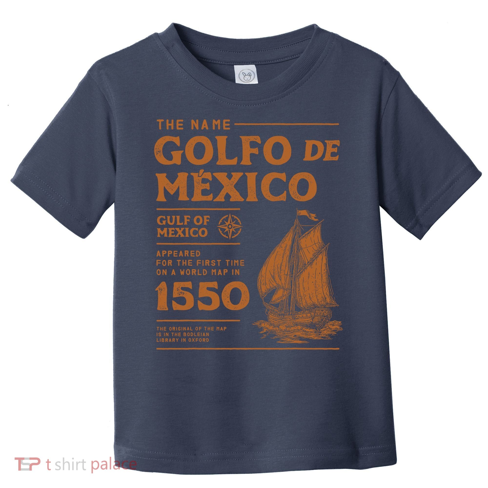 Gulf Of Mexico First Map Since 1550 Toddler T-Shirt