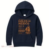 Gulf Of Mexico First Map Since 1550 Kids Hoodie thumb 0