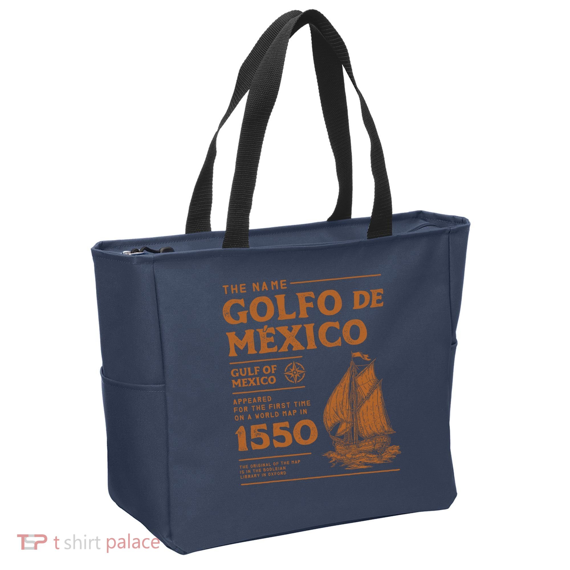 Gulf Of Mexico First Map Since 1550 Tote Bag