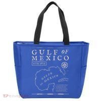 Gulf Of Mexico 1672 Historic Map Tote Bag thumb 0