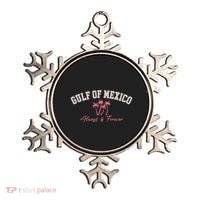 Gulf Of Mexico Always Forever Coastal Love Palms Ornament thumb 0