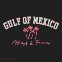 Gulf Of Mexico Always Forever Coastal Love Palms Hat thumb 2