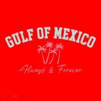 Gulf Of Mexico Always Forever Coastal Love Palms Santa Hat thumb 1