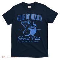 Gulf Of Mexico Vintage Social Club Est 1550 T-Shirt thumb 0
