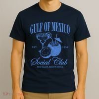 Gulf Of Mexico Vintage Social Club Est 1550 T-Shirt thumb 3