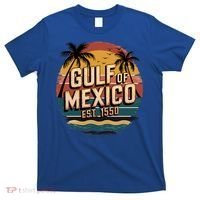 Gulf Of Mexico Retro Vintage EST 1550  T-Shirt thumb 0