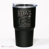 Gulf Of Mexico 1672 Historic Map Tumbler thumb 0