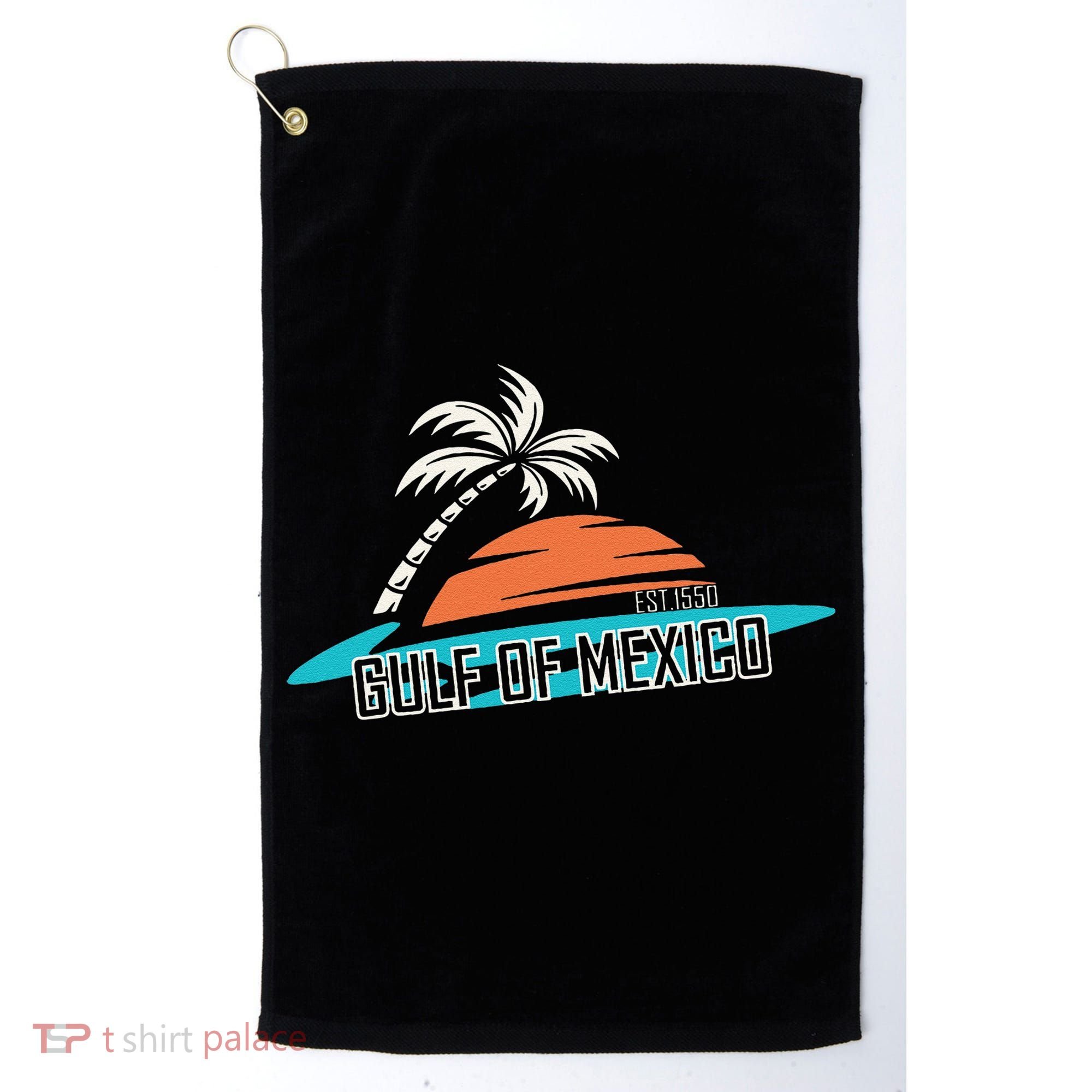 Gulf Of Mexico Golf Towel