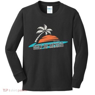 Gulf Of Mexico Kids Long Sleeve Shirt