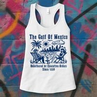 Gulf Of Mexico Forever – Anti-Trump Political Satire Women's Tank Top thumb 3