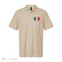 Gulf Of Mexico Written In Distressed Font Mexican Pride Polo thumb 0