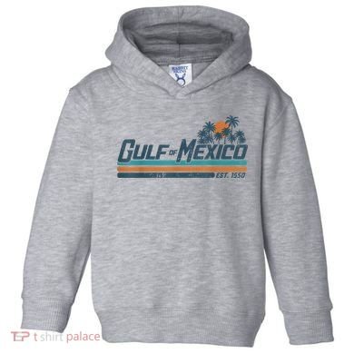 Gulf Of Mexico Toddler Hoodie