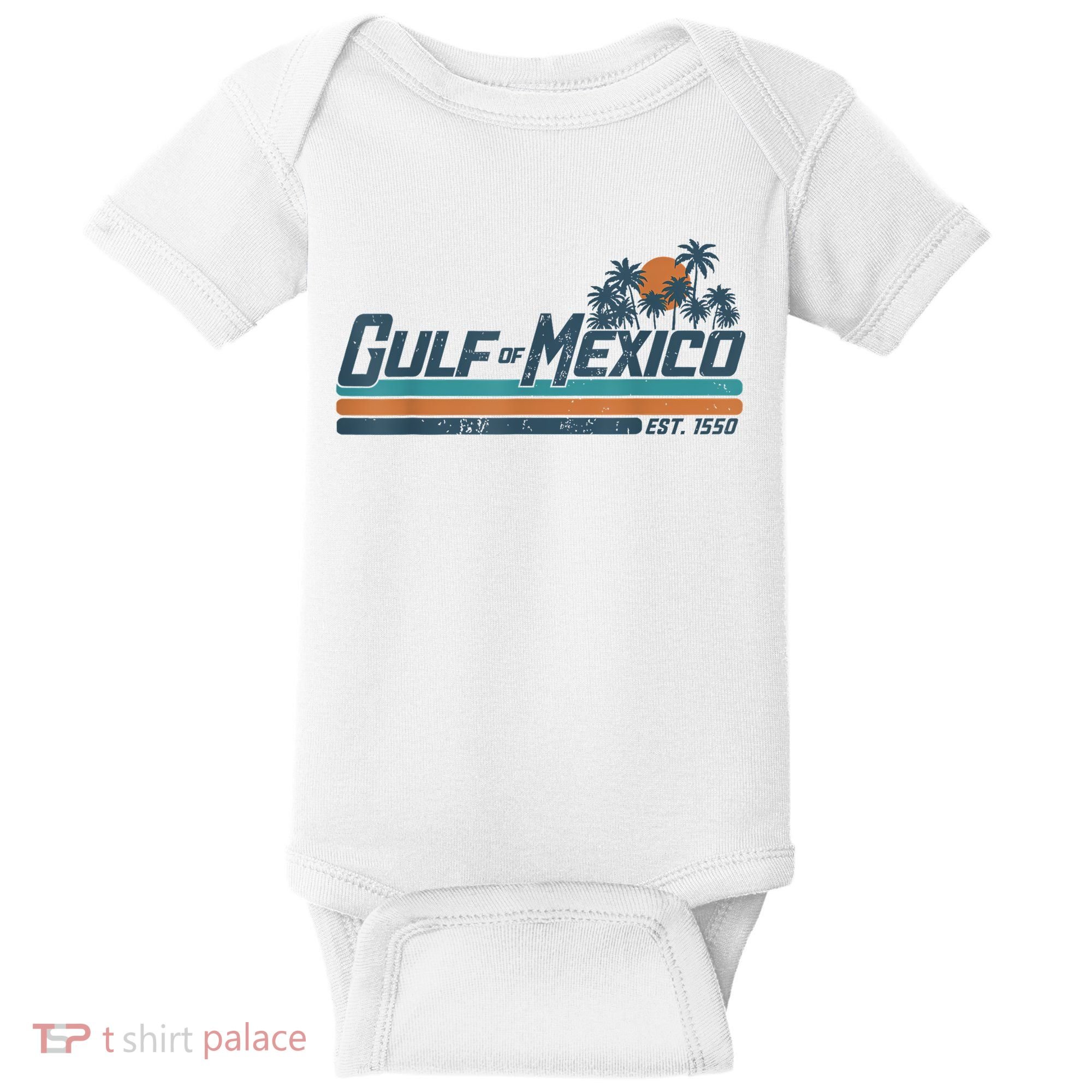 Gulf Of Mexico Baby Bodysuit
