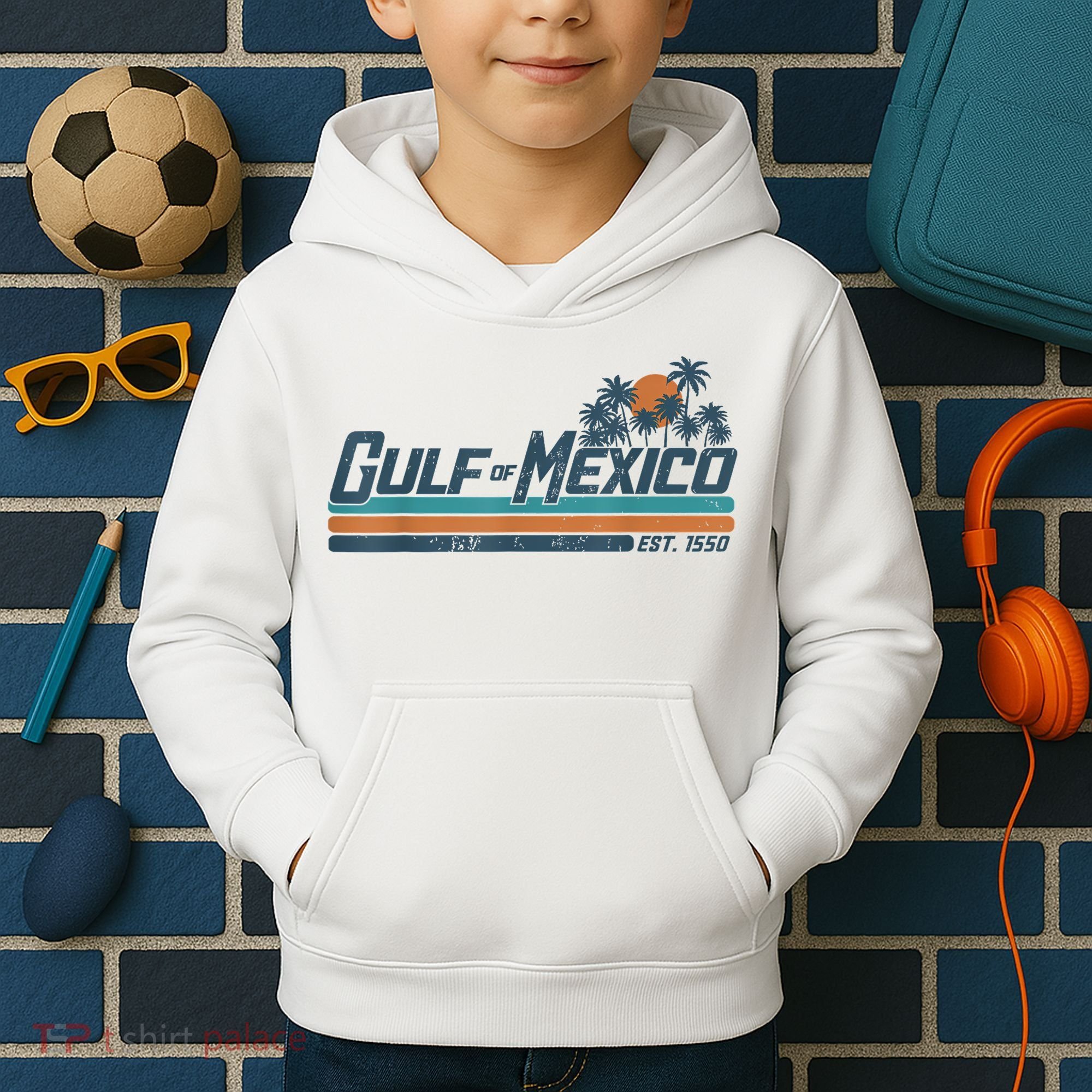 Gulf Of Mexico Kids Hoodie