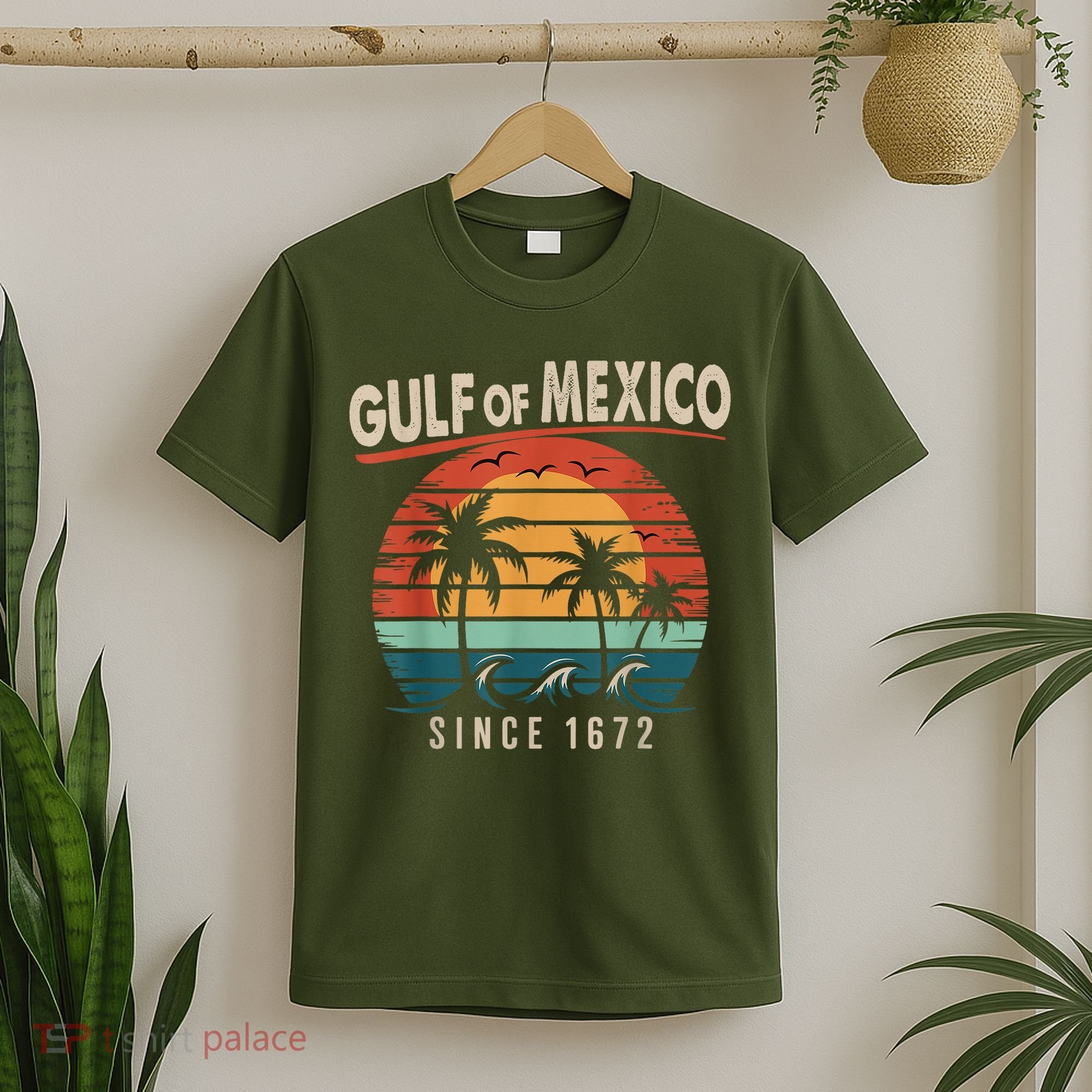 Gulf Of Mexico Vintage Gulf Of Mexico Since 1672 T-Shirt